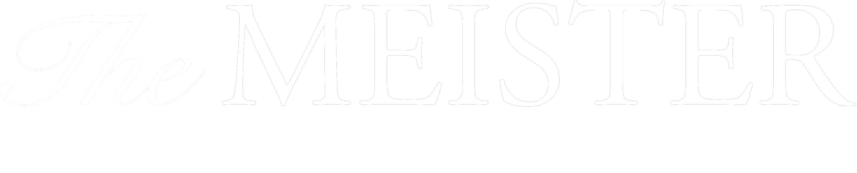 The MEISTER 人生に采上の答え。