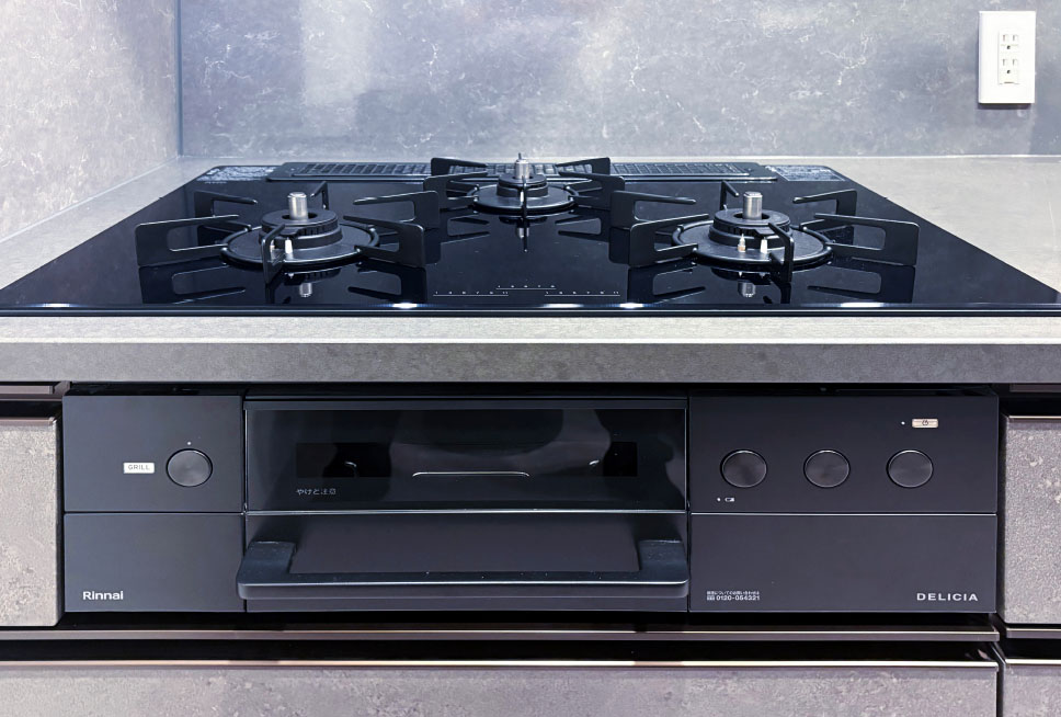 ビルトインガスコンロ